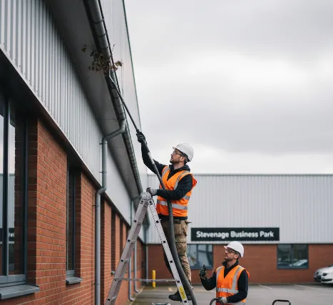 Commercial Gutter Cleaning Stevenage