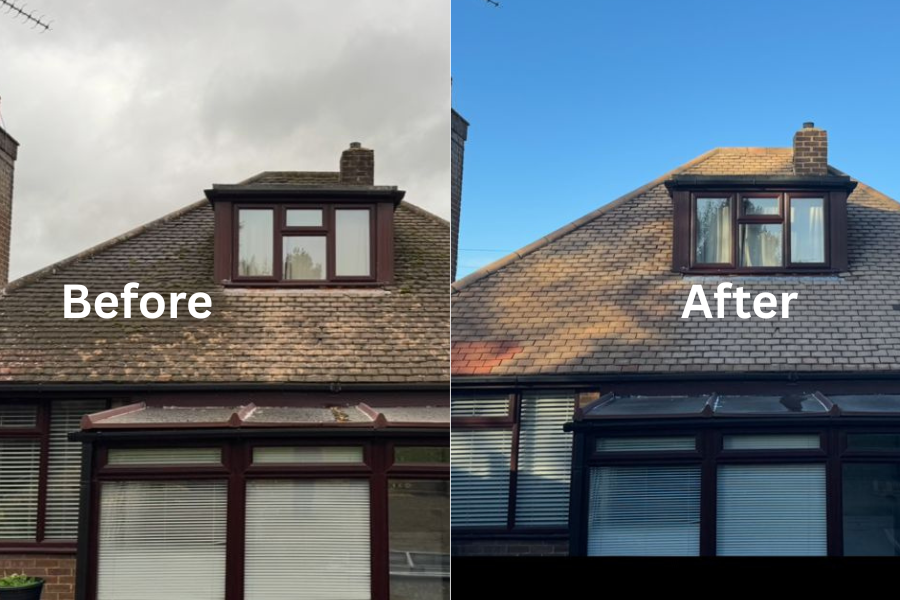 Roof Cleaning in Watford Home near Cassiobury Park